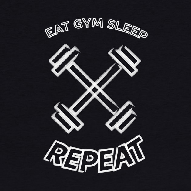 Cool Gym T-Shirt by happinessinatee